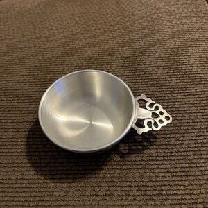 Pewter dish